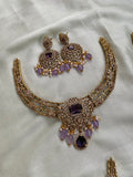 Victorian Pendant Necklace with Earrings