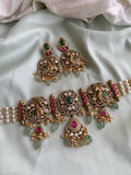 Pearl Victorian Choker with earrings