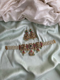 Pearl Victorian Choker with earrings