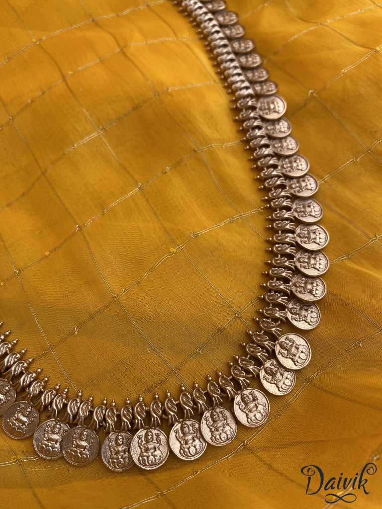 Traditional Silver Coin Necklace