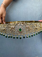 Victorian Peacock Bridal Hipbelt