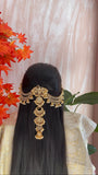 Pure kemp Jadau Hair accessories ( JadaBillai + Mattal )