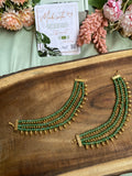 Green and Golden Beads Mattals
