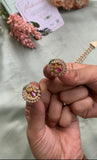 Adults / Kids Peacock Pendant Choker with Earrings