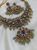 AD Victorian Necklace with earrings