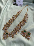 Guttapusalu Short and Long Necklace with Rice Pearl Beads (Price each for Combo, Long and Short)