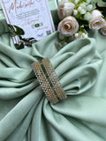 Diamond look alike Classic Openable Bangle