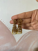 AD Flower Layer Jhumkas