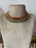 Kemp pastel Beads Necklace with Earrings