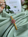 Antique kemp Flower Mesh Bracelet/Kada