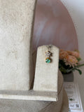 Simple AD Flower Choker with Earrings in 5 Colors (Price for Each)