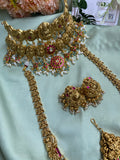 Antique Jadau Bridal Combo