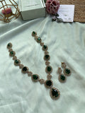 Victorian AD Long Haram with Earrings in 3 Colors (Price for Each)