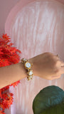 Kundan Ghungroo Adjustable Bracelet Watch