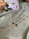Simple Flower Pearl Anklets