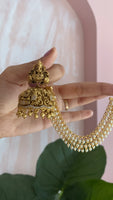 Lakshmi Antique Jhumkas with Mattal
