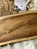Elakkathali Gold Finish Choker with Backchain