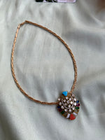 Xuping Multi Color Pendant Chain