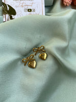 Anti Tarnish Heart Earrings