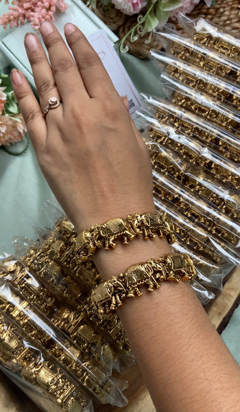 Elephant Antique Kada