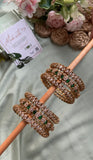 AD Green Bangle Combo (Price for Both Hands)