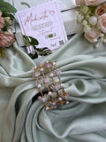 AD Pearl Flower Bangles