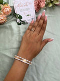 Anti Tarnish Channel Bracelet