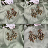 AD Droplet Earrings in 4 Colours