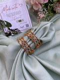 Kid's Floral Ruby Bangle Combo