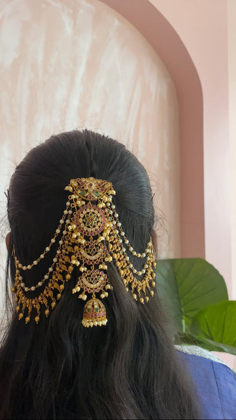 Pure Kemp Jadau Billai with Mattal