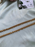 Simple Golden Beads Ankelts