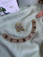 Victorian Choker with Necklace