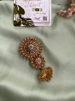 Kemp Brass Ruby Green Jada Billa