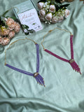 Elephant Pendant Pearl Mala in Two Colors (Price for Each)