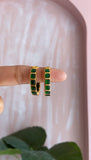 Kemp Small Loop Earrings in 2 Colors (Price for Each)