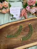 Green and Golden Beads Mattals