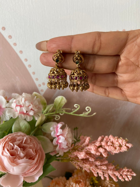 Kids Antique Jhumkas