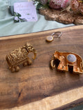 Antique Royal Elephant and Horse Magnetic Brooch (Price for Each)