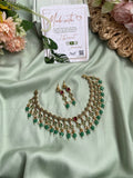 Kemp Floral Necklace with Earrings