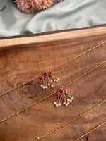Traditional Ruby Green Anklets (Price for a Pair)