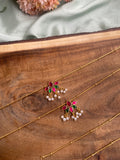 Traditional Ruby Green Anklets (Price for a Pair)