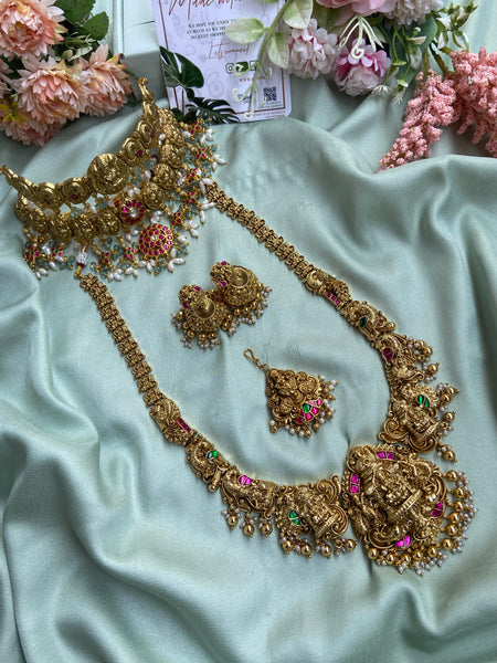 Antique Jadau Bridal Combo
