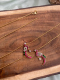 Traditional Ruby Green Anklets (Price for a Pair)