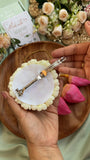 Real Look alike Foam Handmade Malli Lotus Center Hair Clips