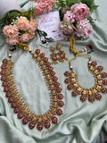 Butta Antique Jadau Necklace set ( price for Each )