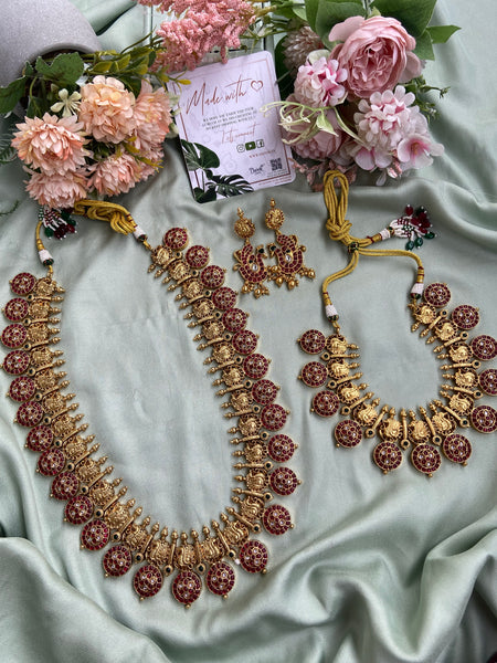 Butta Antique Jadau Necklace set ( price for Each )