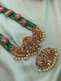 Green Beads Non idol Kemp Jadau Haram