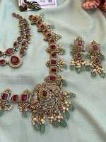 Victorian AD Combo Necklaces with Earrings in Two Colors