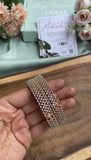 Diamond look alike Classic Openable Bangle