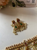 Classic Guttapusalu Cluster Pearl Choker with Balis